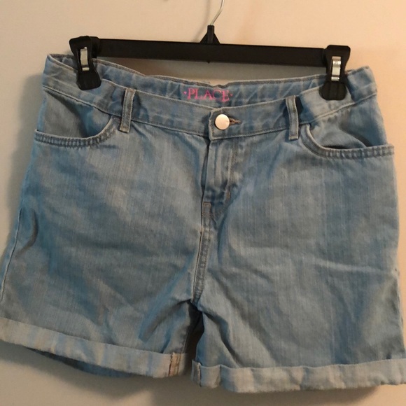children's place jean shorts